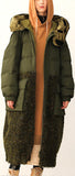 Textured Oversized Down Coat *Low Stock*
