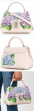 Hydrangea Print Lucia Tote