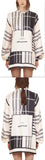 Check Scarf Print Shirt