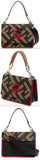Kan I Logo Patchwork Leather Bag