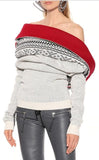 Off-the-Shoulder Sweater