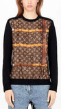 Trunk Print Twill Pullover