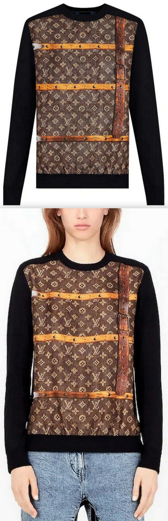 Trunk Print Twill Pullover