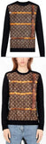 Trunk Print Twill Pullover