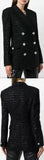 Buttoned Wool Jacket