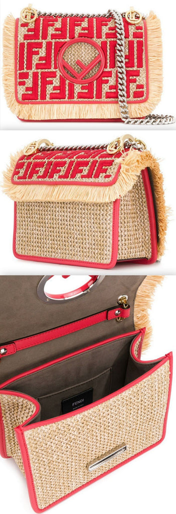 Kan I F Shoulder Bag, Red