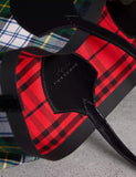 The Giant Reversible Tote in Tartan Cotton