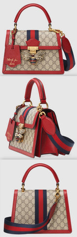 Queen Margaret GG Small Top Handle Bag