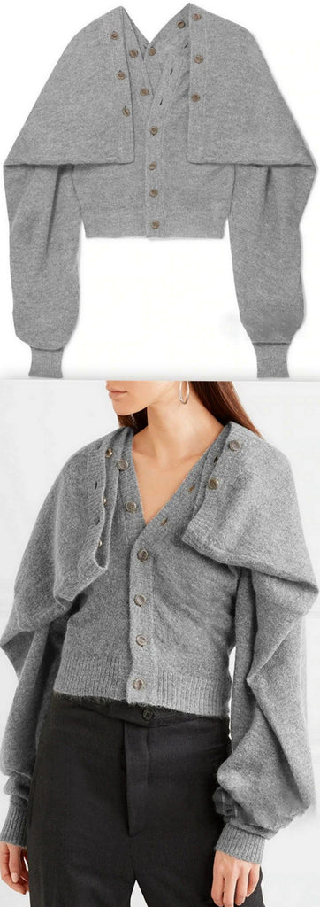Wool Blend Knitted Cardigan *Low Stock*