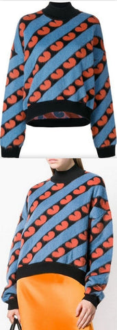 Heart Striped Jumper