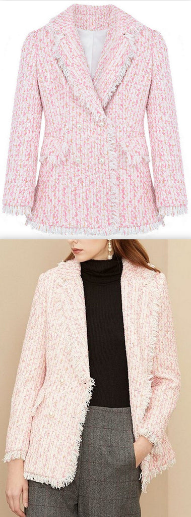 Frayed Tweed Jacket