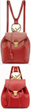 Red Leather Backpack