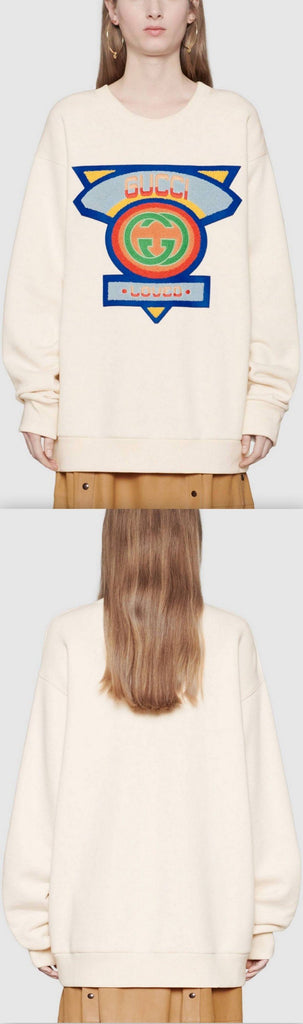 Oversize Sweatshirt with Patch