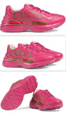 Rhyton logo Leather Sneakers