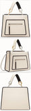 Runway White Leather Bag