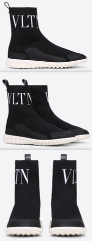 VLTN High-Top Sock Sneaker