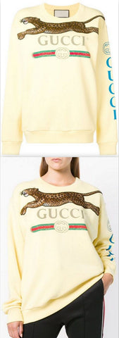 Logo Printed Tiger Sweatshirt
