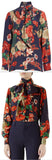 Spring Bouquet Silk Shirt