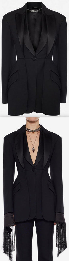 Double Lapel Tuxedo Jacket