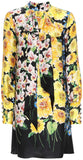 Floral-Printed Silk Dress
