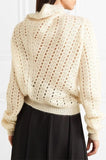 Cut-Out Asymmetrical Sweater
