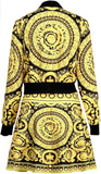 Baroque Print Jacket and Skirt set