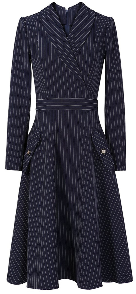 Pinstripe Dress