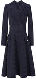 Pinstripe Dress