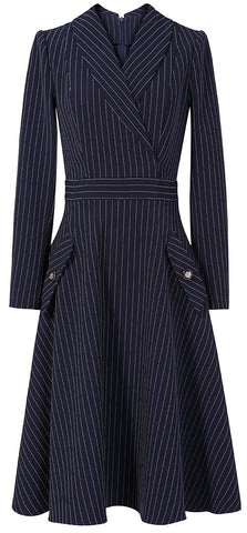 Pinstripe Dress