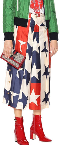 Star Pleated Pants