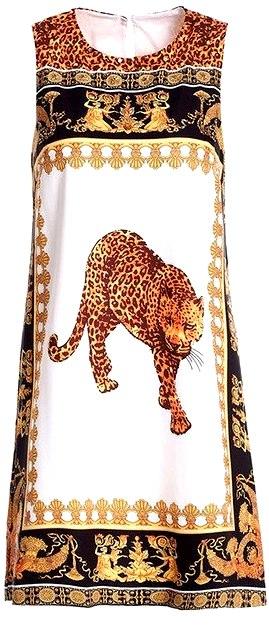 Jaguar Printed Mini Dress