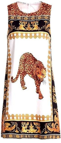 Jaguar Printed Mini Dress