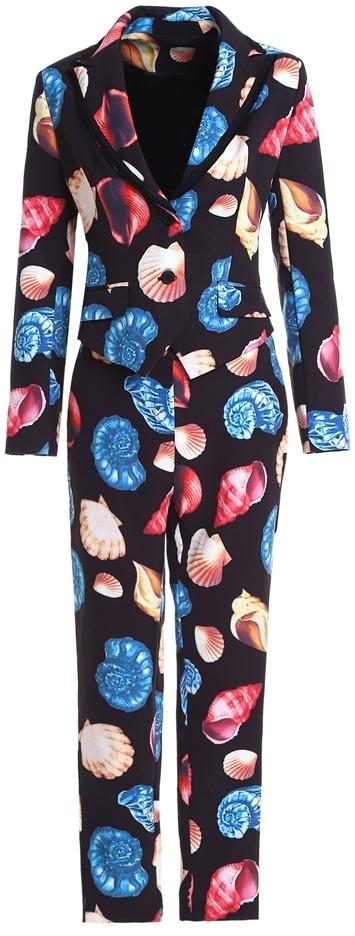 Shell Printed Blazer & Pant Set