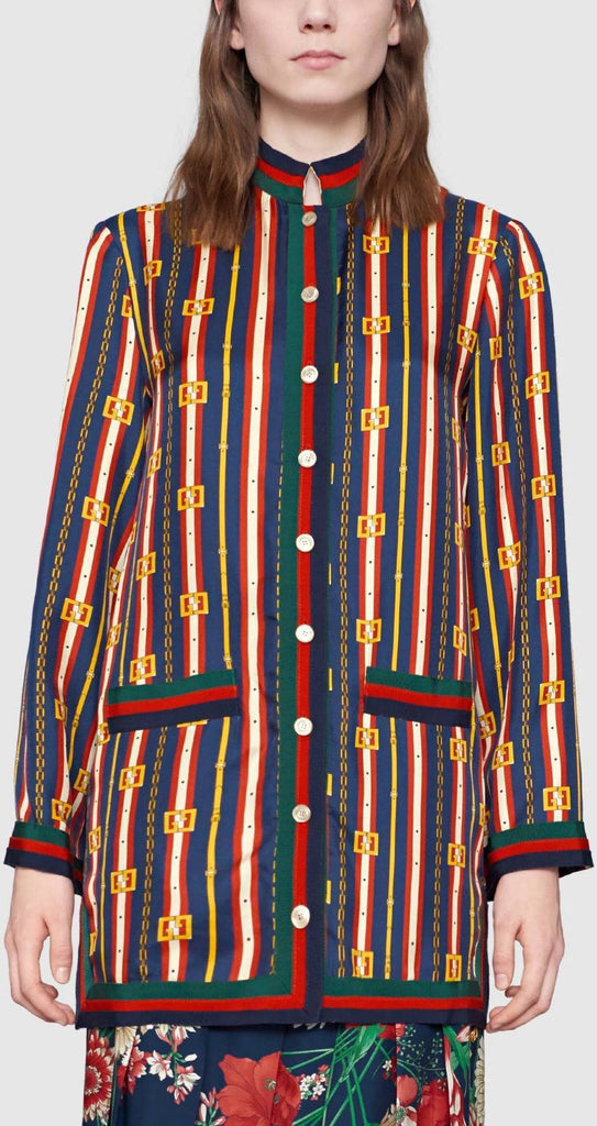 Square GG belts Shirt
