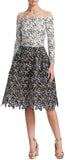 Illusion Starfish Off-the-Shoulder Dress