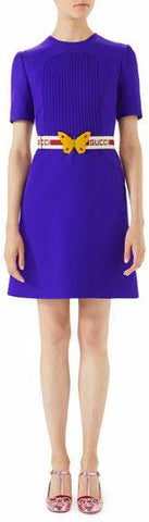 Pintuck Dress with Belt | DESIGNER INSPIRED FASHIONS