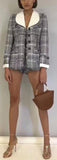 Tweed Jacket and Short Set