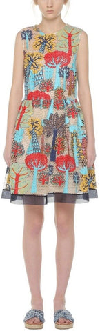 'Graphic Forest' Macramé Dress | DESIGNER INSPIRED FASHIONS