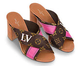 Panorama Monogram Mule Shoes