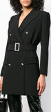 Tailored Double-Breasted Blazer