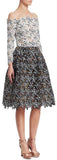 Illusion Starfish Off-the-Shoulder Dress