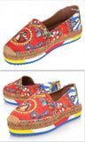 'Carretto' Print Espadrilles - DESIGNER INSPIRED FASHIONS