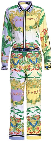 Printed Shirt & Pant Set