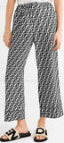 Cropped Printed FF Logo Pants