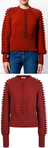 Pom Pom Knit Sweater