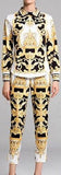 Baroque Print Shirt and Pant Set