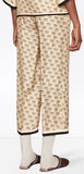 Invite Stamp Silk Logo Pajama Top and Pant Set *Limited Stock*