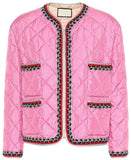 Embroidered Quilted Jacket