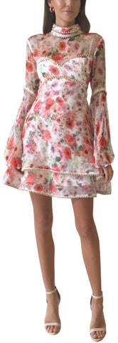 Meadow Print Dress in Multi