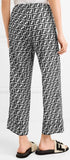 Cropped Printed FF Logo Pants